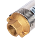 Pachet hidrofor - Pompa submersibila diametru 77mm, Micul Fermier, 24 turbine, 0.75KW, diametru pompa 77mm, debit 3600l/h, inaltime maxima 110m + Prescontrol automat Micul Fermier, racord 1 Tol, 1.5 k
