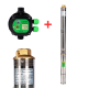 Pachet hidrofor - Pompa submersibila Micul Fermier, 16 turbine, 1.1KW, debit 5400l/h, inaltime maxima 130m + Prescontrol automat Micul Fermier, racord 1 Tol, 1.5 kW