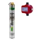 Pachet hidrofor Pompa submersibila Micul Fermier MF-PS1014-G01, 1.1kW, 2700 l/h, 130 m, 230V, cablu 15 m+Presostat electronic 2.2kW max. pressure 1MPa 1" RD-EPC02