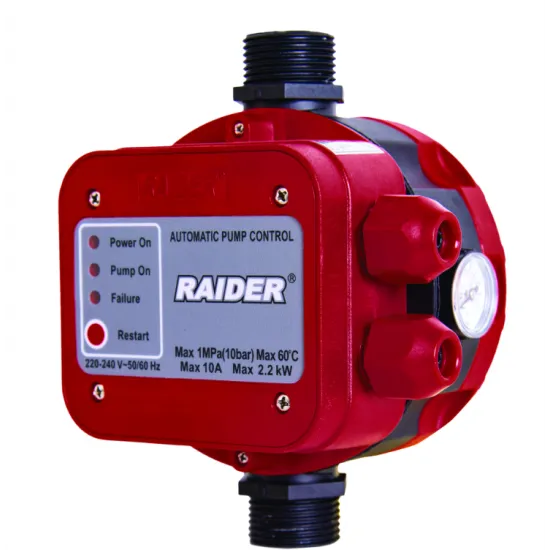Pachet hidrofor - Pompa submersibila Raider, putere 1.5kW, 1", debit 40L/min, adancime 99m, RD-WP69 + Presostat electronic 2.2kW