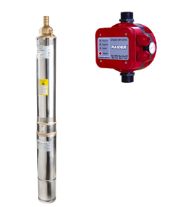 Pachet hidrofor - Pompa submersibila 550W, 1Tol, 114L/min, 56m, 8 Turbine, RD-WP70 + Presostat electronic 2.2kW