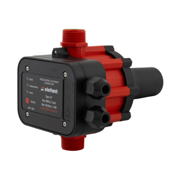 Pachet hidrofor Pompa submersibila Elefant 4STM4-8 550 w, 70 m, 5 m³/h + Prescontrol automat EWPC-1, 1.1KW