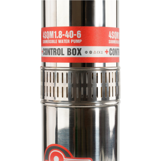 Pachet hidrofor - Pompa submersibila, 6 turbine, 720 W, cablu 55 m, debit 3.6 m³/h + Prescontrol automat EWPC-1, 1.1KW