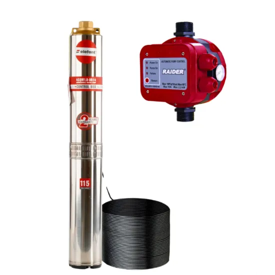Pachet hidrofor Pompa submersibila, 1630 W, 14 turbine, cablu 130 m, debit 3.6 m³/h + Prescontrol electronic 2.2kW max. pressure 1MPa 1" RD-EPC02