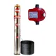 Pachet hidrofor Pompa submersibila, 1630 W, 14 turbine, cablu 130 m, debit 3.6 m³/h + Prescontrol electronic 2.2kW max. pressure 1MPa 1" RD-EPC02
