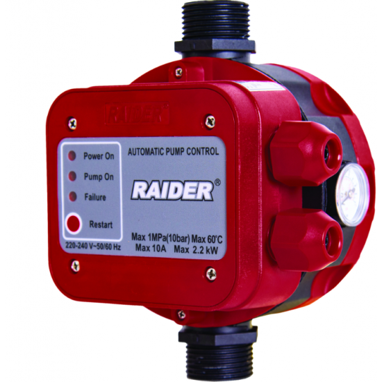 Pachet hidrofor Pompa submersibila, 1630 W, 14 turbine, cablu 130 m, debit 3.6 m³/h + Prescontrol electronic 2.2kW max. pressure 1MPa 1" RD-EPC02