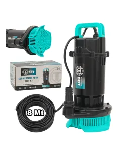 Pompa submersibila apa curata DDT WQDS-0.8 – 1.0HP, 220V, debit 3 m³/h, bobinaj cupru masiv, refulare 35m