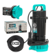 Pompa submersibila apa curata DDT WQDS-0.8 – 1.0HP, 220V, debit 3 m³/h, bobinaj cupru masiv, refulare 35m