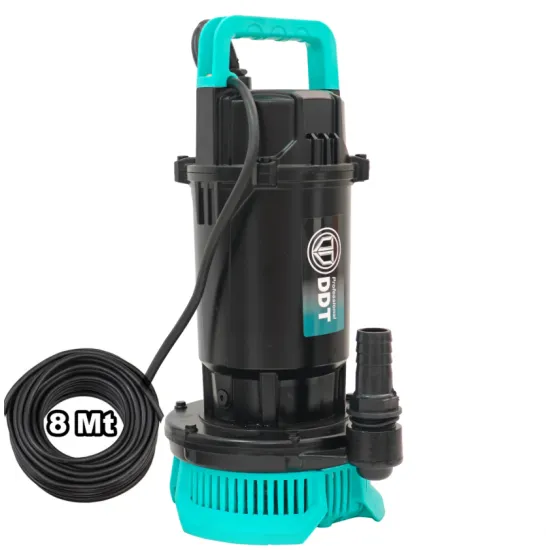 Pompa submersibila apa curata DDT WQDS-0.8 – 1.0HP, 220V, debit 3 m³/h, bobinaj cupru masiv, refulare 35m