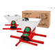 Zdrobitor de Struguri Manual DDT HGP-50S - Cuva 20 litri / 300 kg/h