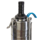Pachet hidrofor - Pompa submersibilă DDT 4SP5/12 – 1.8 kW, 12 turbine inox, 8 m³/h, 90 m inaltimea de refulare + Presostat electronic inteligent digital reglabil