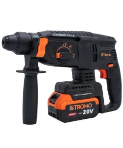 Ciocan rotopercutor STROMO AHA20 pe acumulator, 20 V/ 4Ah