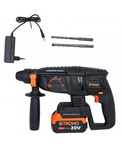 Ciocan rotopercutor STROMO AHA20 pe acumulator, 20 V/ 4Ah
