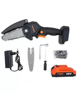 Fierastrau STROMO AAS20 cu lant pe acumulator Fierastrau STROMO AAS20 cu lant pe acumulator