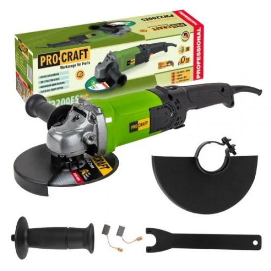 Flex polizor unghiular PW2200 PROCRAFT 1100W, 11000 rpm, 125 mm