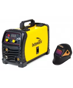 Pacheta aparat de sudura Intensiv tip MIG/MMA/TIG MIG 120A, cu sarma FLUX, cu electrozi 1.6-3.2 mm+ Masca sudura Procraft SHP-90-30 Pacheta aparat de sudura Intensiv tip MIG/MMA/TIG MIG 120A, cu sarma FLUX, cu electrozi 1.6-3.2 mm+ Masca sudura Procraft SHP-90-30