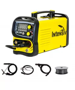 Aparat de sudura MIG 130di INTENSIV tip MIG-MAG + rola de sarma inox flux 1kg Aparat de sudura MIG 130di INTENSIV tip MIG-MAG + rola de sarma inox flux 1kg