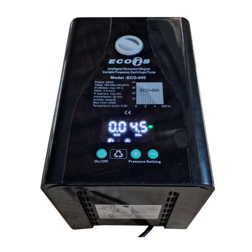 Ecotis Controller Pompa hidrofor ECOTIS cu debit variabil pentru marire debit 650w