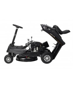 Texas Rider 6110E Tractor pentru tuns gazon, 6.4CP, latime lucru 61cm, inaltime taiere 35-75mm, 150L, benzina, 4.6km/h, pornire electrica, reglaj central