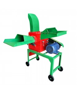 Tocator de furaje MS-400-24H cu motor, 500 kg/h furaje si 1000 kg/h cereale, 3 site