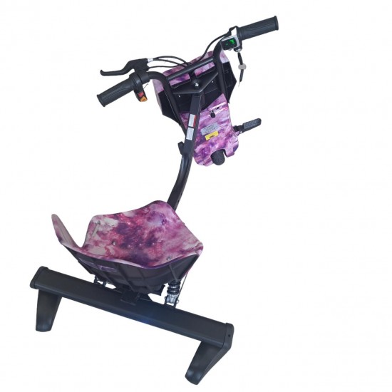 Tricicleta electrica Drift HAUSBERG KIDS, 8inch, viteza 15 km/h , autonomie 10-15 km, motor 250 W, Roz