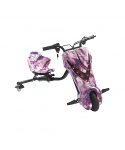 Tricicleta electrica Drift HAUSBERG KIDS, 8inch, viteza 15 km/h , autonomie 10-15 km, motor 250 W, Roz