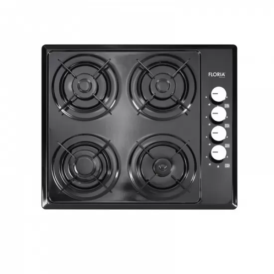 Pachet cuptor incorporabil (1857), capacitate 51L, electric, negru, plita incorporabila (1864), 60x50x6cm, gaz butelie sau gaz natural(duze de schimb incluse), hota 1 motor, putere 140W (1895), 60X50 cm