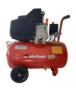 Compresor de aer Elefant XYBM50, 50 L, 2 CP, 220V, 8 bar + Kit 4 accesorii compresor
