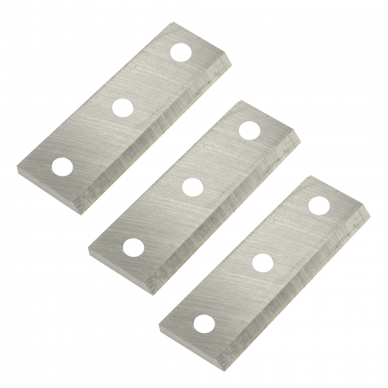 Set 3 cutite laterale 10.5x3.5 cm pentru tocator crengi Set 3 cutite laterale 10.5x3.5 cm pentru tocator crengi
