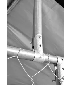 Cușcă/padoc/țarc exterior câini Micul Fermier 3x3x2,2m CA otel galvanizat Cușcă/padoc/țarc exterior câini Micul Fermier 3x3x2,2m CA otel galvanizat