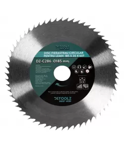 Disc fierastrau circular pentru lemn 185x20x60T Disc fierastrau circular pentru lemn 185x20x60T