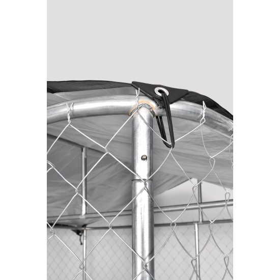 Cușcă/padoc/țarc exterior câini Micul Fermier 4x2x2,2m CA G01 otel galvanizat