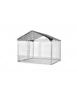 Cușcă/padoc/țarc exterior câini Micul Fermier 2x2x1,5m CA otel galvanizat Cușcă/padoc/țarc exterior câini Micul Fermier 2x2x1,5m CA otel galvanizat