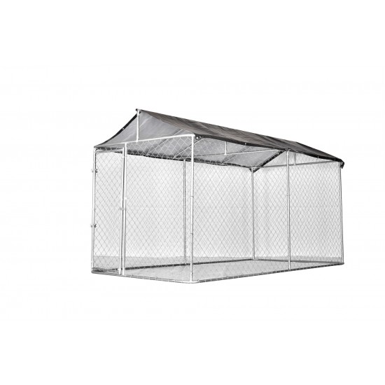 Cușcă/padoc/țarc exterior câini Micul Fermier 4x2x2,2m CA G01 otel galvanizat