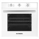 Pachet Incorporabil Cuptor incorporabil Hausberg HB-8053AB,  Alb,Plita incorporabila Hausberg HB-563AB, Hota incorporabila decorativa Hausberg HB-1260AB
