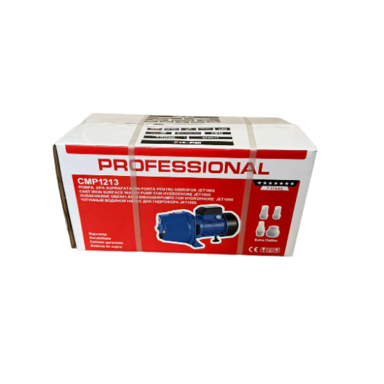 Pompa de Apa de Suprafata CMP1213 JET100S 1800W, Debit 65L/min, Inaltime de Refulare 65m
