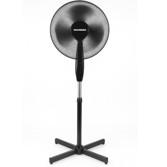 Ventilator Hausberg HB5100, 55W, 3 viteze, oscilatie automata, 16 inch