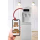 Dozator apa de podea HAUSBERG HB-6024AB, putere incalzire 550 W, putere racire 85 W, rezervor apa inox, termostat automat, Alb