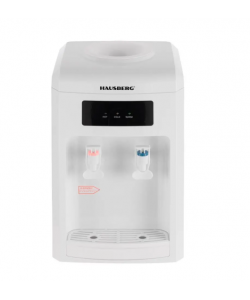 Dozator apa Hausberg HB-6026AB, putere incalzire 550 W, putere racire 80 W, indicatoare LED pentru apa calda si rece, termostat automat, Alb