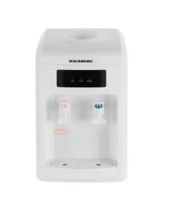 Dozator apa Hausberg HB-6026AB, putere incalzire 550 W, putere racire 80 W, indicatoare LED pentru apa calda si rece, termostat automat, Alb