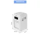 Dozator apa Hausberg HB-6026AB, putere incalzire 550 W, putere racire 80 W, indicatoare LED pentru apa calda si rece, termostat automat, Alb