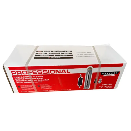 Pompa Submersibila de Mare Adancime CMP 1667 (4SKM-150), 1500W, Debit 5 m³/h, inaltime de Refulare 160 m