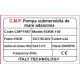 Pompa Submersibila de Mare Adancime CMP 1667 (4SKM-150), 1500W, Debit 5 m³/h, inaltime de Refulare 160 m