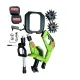 Motocositoare / Cultivator Electric CMP1827 cu 2 Acumulatori si Accesorii, Fara Fir, Autonomie Extinsa, pentru Tuns Iarba si Intretinerea Gradinii