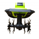 Motocositoare / Cultivator Electric CMP1827 cu 2 Acumulatori si Accesorii, Fara Fir, Autonomie Extinsa, pentru Tuns Iarba si Intretinerea Gradinii