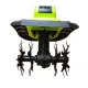 Motocositoare / Cultivator Electric CMP1827 cu 2 Acumulatori si Accesorii, Fara Fir, Autonomie Extinsa, pentru Tuns Iarba si Intretinerea Gradinii