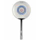 Dispozitiv electric reincarcabil de pompare apa, HAUSBERG HB-2605, din otel inoxidabil si plastic, pentru sticle PET de 10l, buton on/off, baterie incorporata, USB, alb/negru