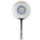 Dispozitiv electric reincarcabil de pompare apa, HAUSBERG HB-2605, din otel inoxidabil si plastic, pentru sticle PET de 10l, buton on/off, baterie incorporata, USB, alb/negru