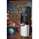 Dozator apa HAUSBERG HB-6025NG, putere incalzire 550 W, putere racire 80 W, rezervor apa inox, termostat automat, Negru
