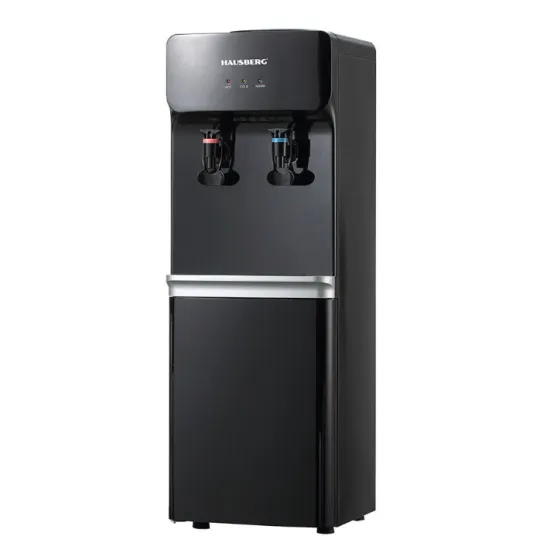 Dozator apa de podea HAUSBERG HB-6023NG, putere incalzire 550 W, putere racire 85 W, rezervor apa inox, indicator luminos, termostat reglabil, Negru